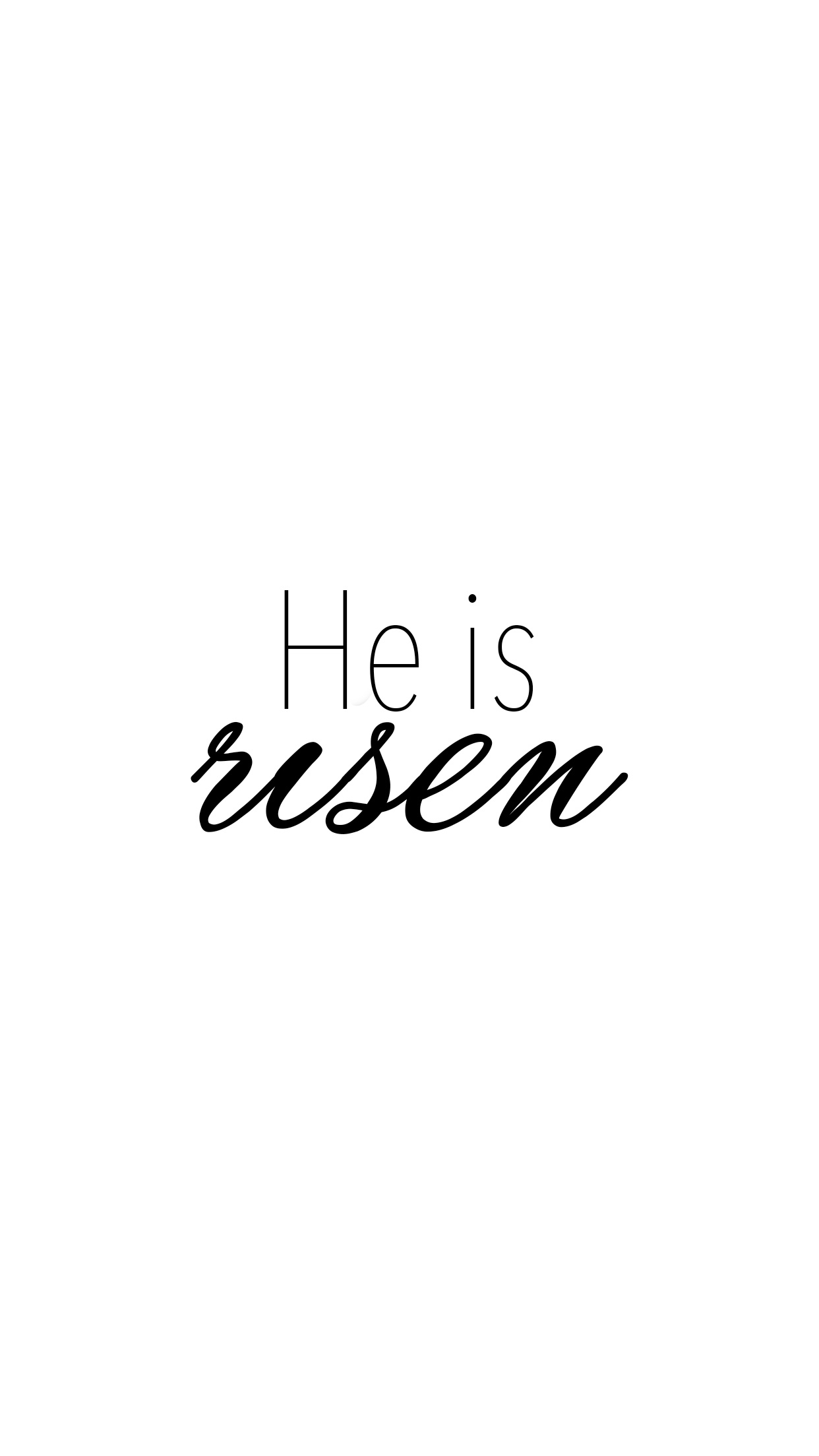 He is Risen - Easter iPhone 6 wallpapers