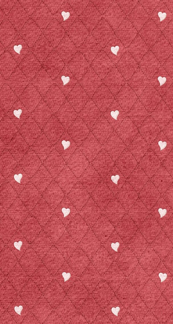 Hearts Diamonds Pattern iPhone 6 Wallpaper