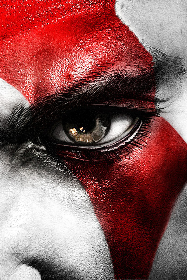 Kratos God of War III iPhone Wallpaper