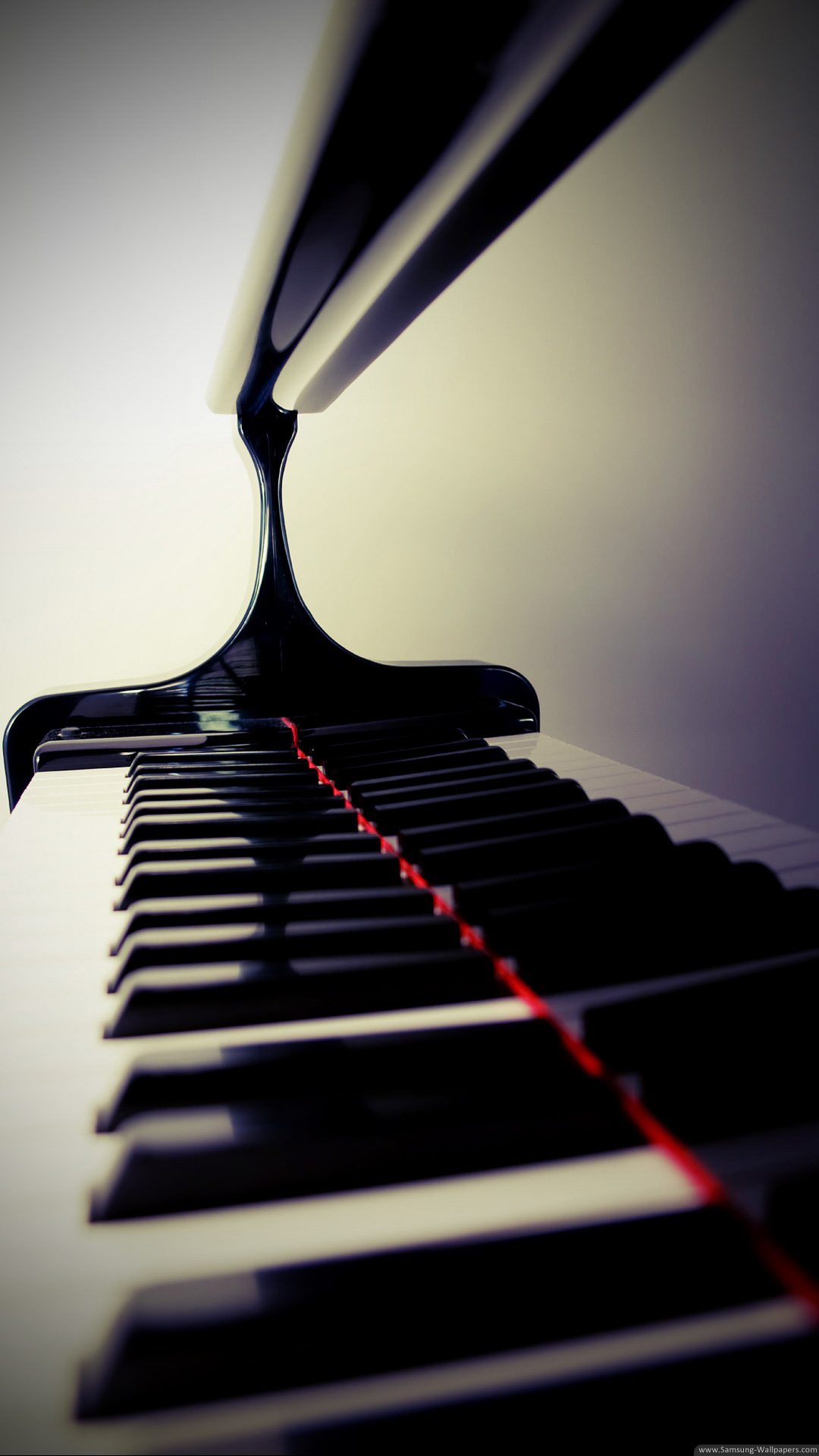Piano Keys Closeup iPhone 6 Plus HD Wallpaper