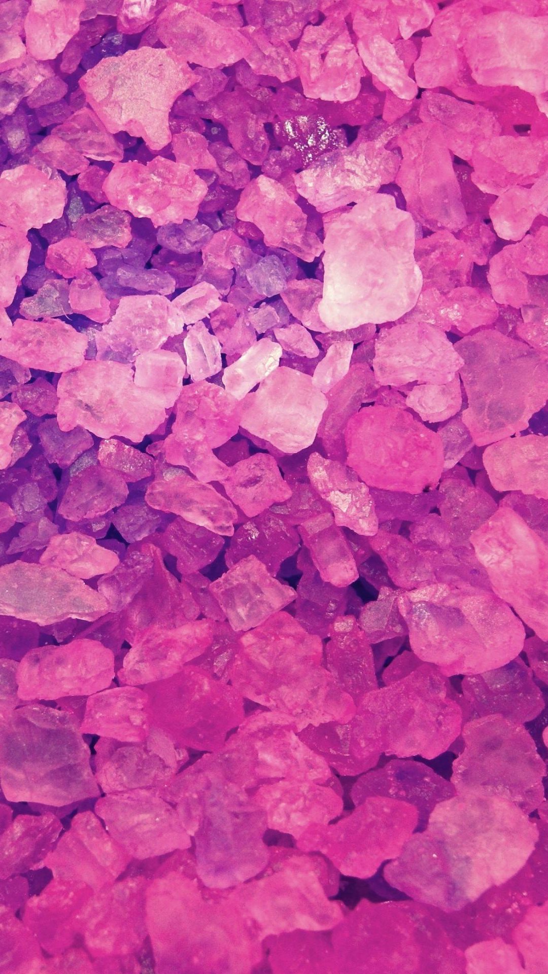Pink Crystals Lockscreen iPhone 6 Plus HD Wallpaper