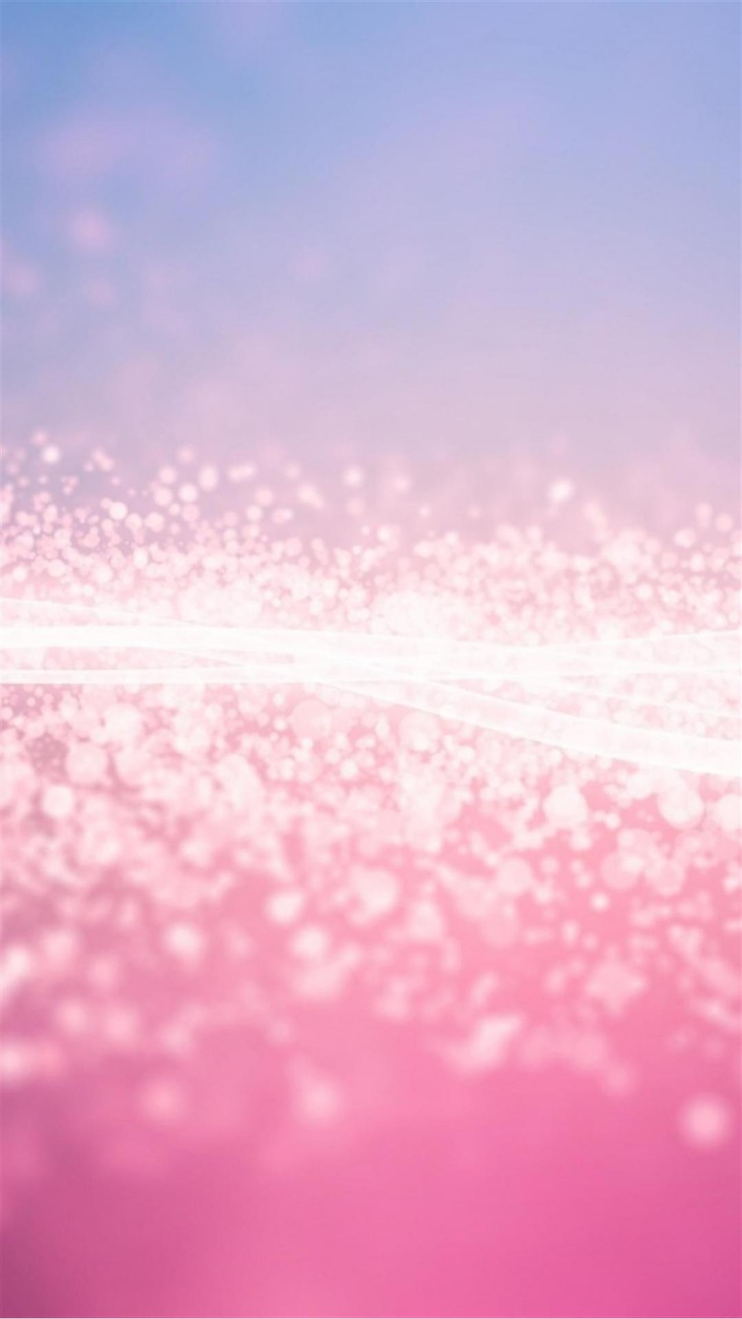 Pink Glitter Stardust iPhone 6 Plus HD Wallpaper