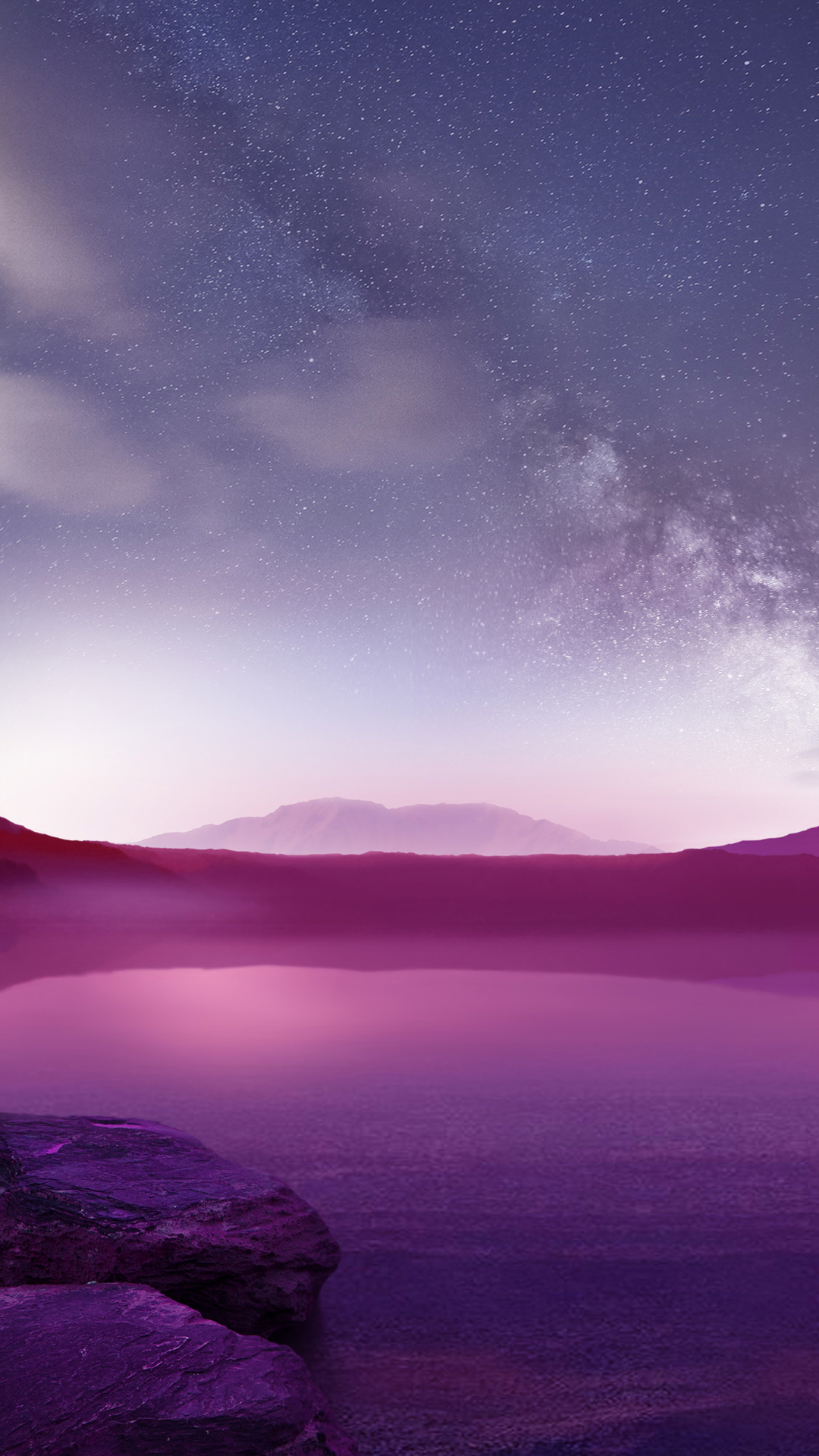 Purple Lake iPhone 6 wallpaper