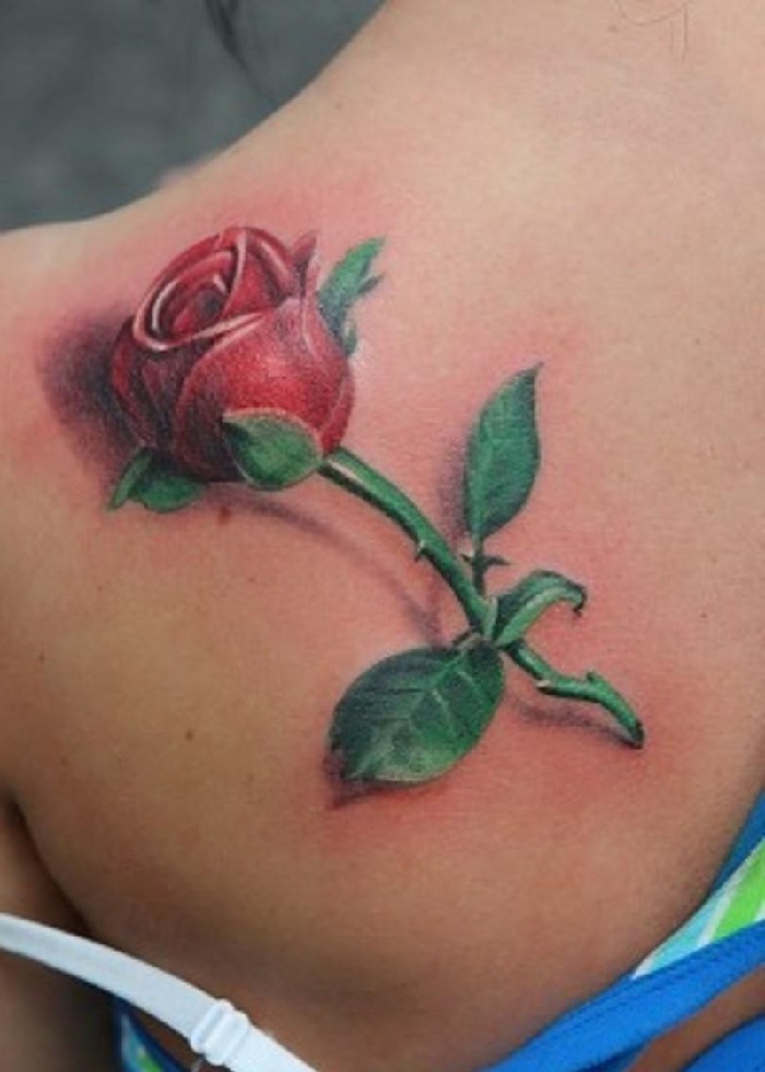 Beautiful Rose Tattoo Inspirations