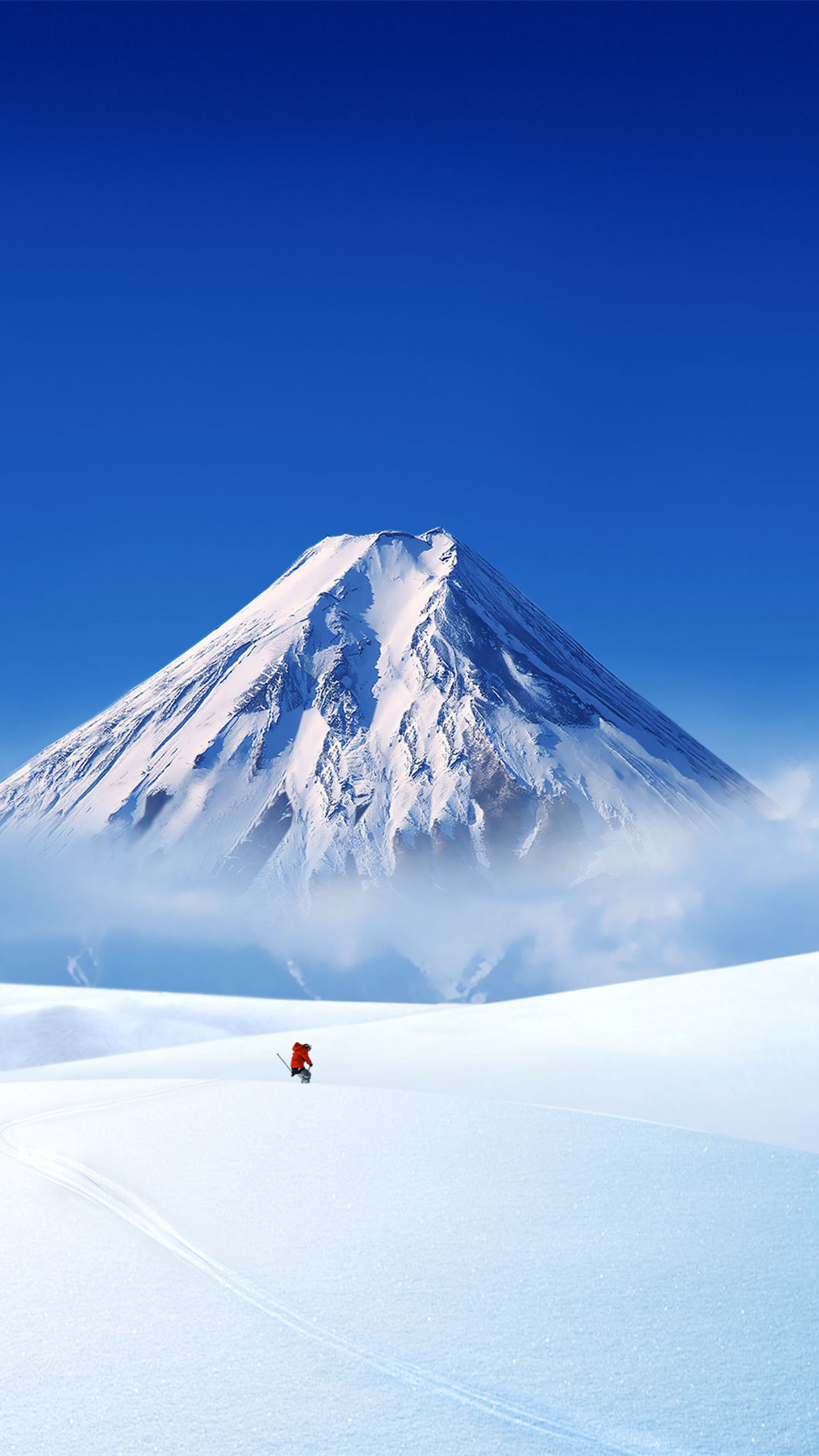Snow Landscape iPhone 6 wallpaper