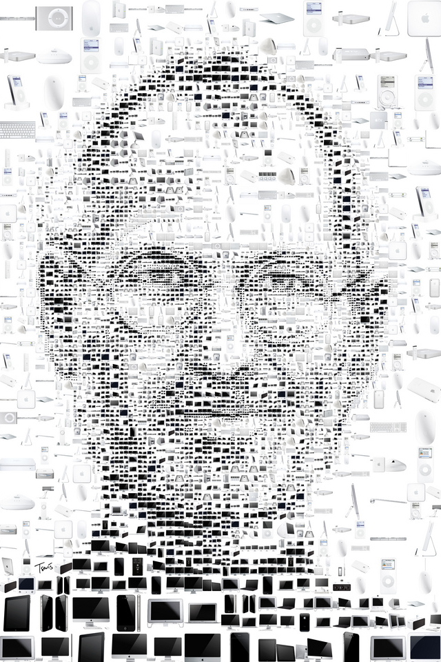 Steve Jobs iPhone Wallpaper