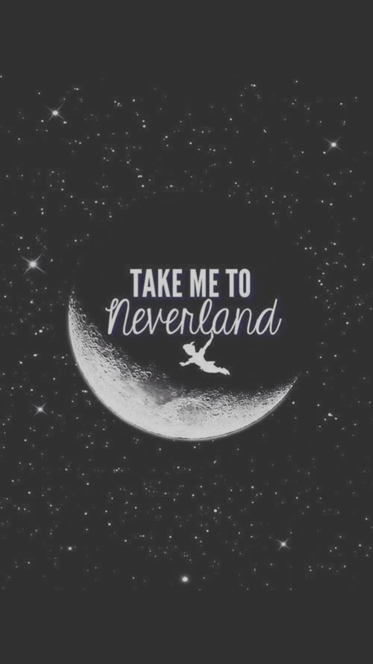 Take Me To Neverland iPhone 6 Wallpaper