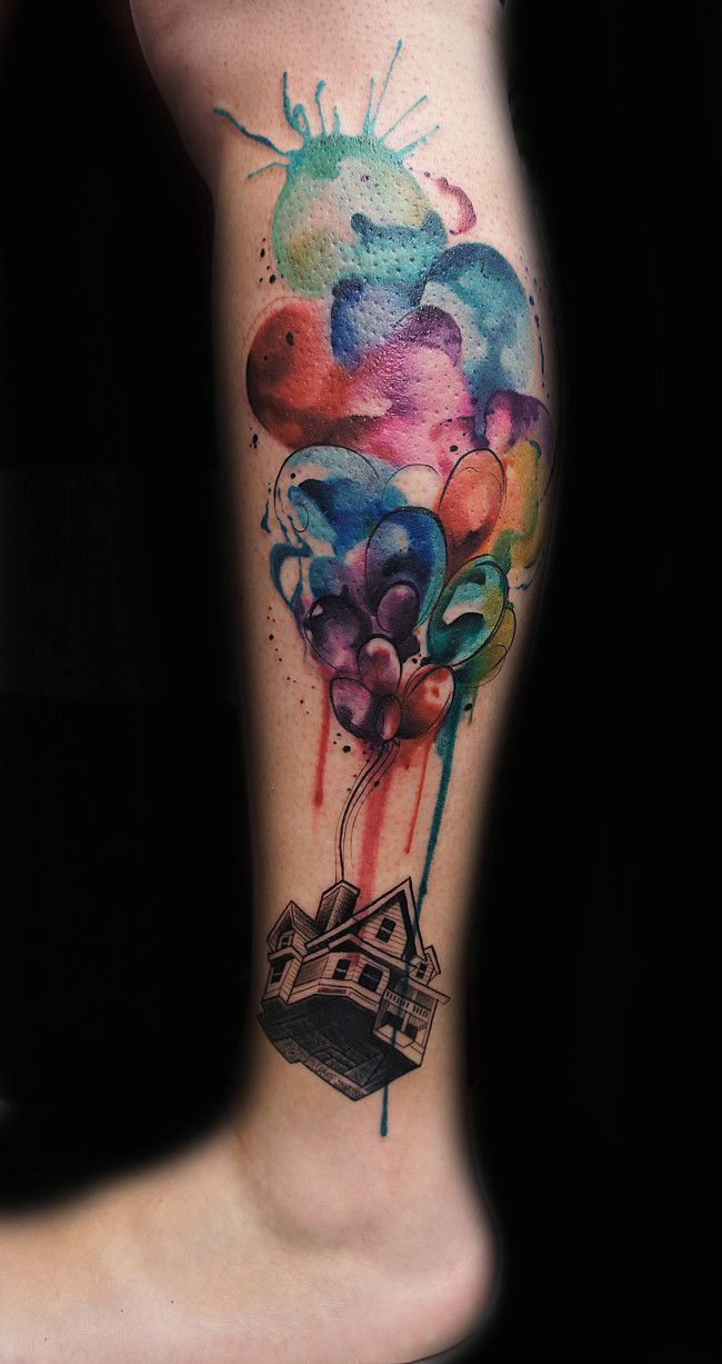 Tattoo Watercolor Ideas 32