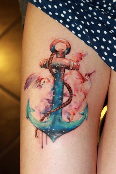 Tattoo Watercolor Ideas 7