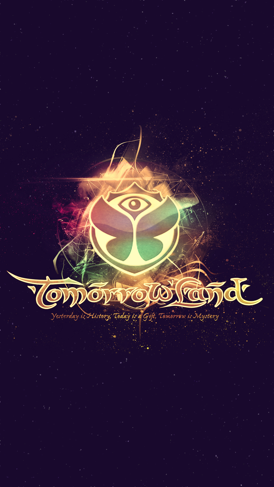 Tomorrowland Electronic Music Festival Logo iPhone 6 Plus HD Wallpaper