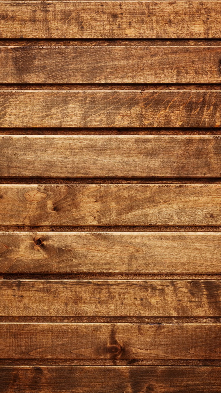 Wood Planks Horizontal Texture iPhone 6 Wallpaper
