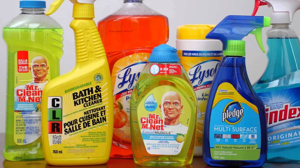 Eliminate harmful cleaning products