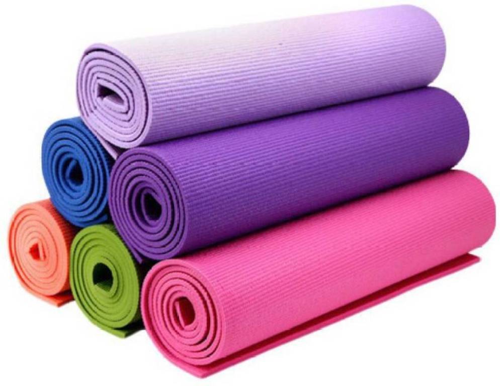 A Multi-Colored Yoga Mat