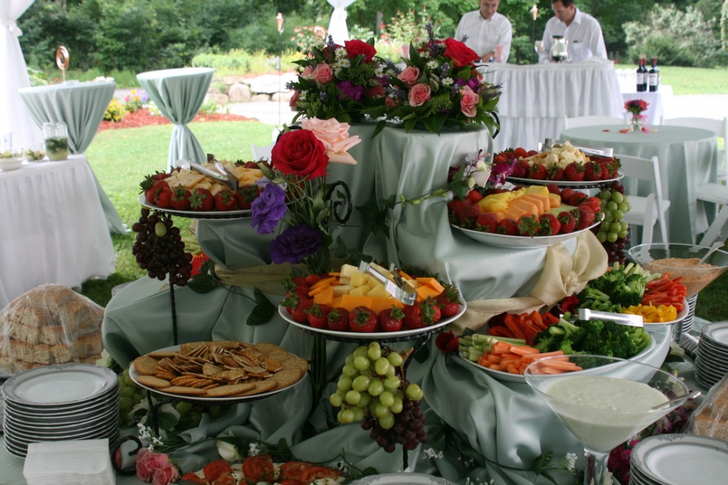 Display Food with Tiered Platters