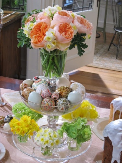 31 Beautiful Easter Flower Table Arrangements - Available Ideas